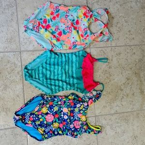 Girls Swimsuits, one piece